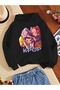 Winter Hooded Sweatshirt, Children's K-Pop Printed