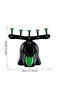 Floating Target Shooting Game Set, 5 Digital Targets, LED, USB Charging, Score Display – Green/Black - 4