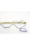 Lot of 4 X 100Gr Skeins Ice Yarns Linen Viscot (30% Linen 34% Cotton) Yarn Gold Shades Blue Shades P - 3