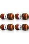 Lot of 4 X 100Gr Skeins Ice Yarns Orlando Yarn Brown Shades Gold Shades - 4
