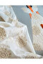 Indian Fabric with Flush Embroidery - 2