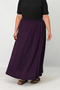 Cotton Piece Mother Skirt with Elastic Waist - 4
