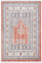 Dynasty Red Carpet Prayer Rug Thick Prayer Rug Gift Dowry Gift for Bride and Groom Couple Prayer Rug - 2