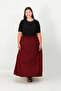 Cotton Piece Mother Skirt with Elastic Waist - 4