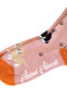 Cat Patterned Long Socks - Patterned Socks - Pink Long Socks - 4