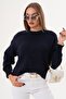 Women's Crew Neck Knitwear Knitted Loose Sweater 255231 - 265252 - - 2