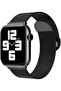 Apple Watch 49mm 46mm 45mm 44mm 42mm | Milanese Loop Band | Black