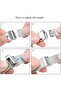 Apple Watch 38mm 40mm 41mm 42mm | Slim Milanese Straps | Silver - 4