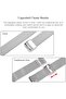 Apple Watch 38mm 40mm 41mm 42mm | Slim Milanese Straps | Silver - 6