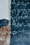 غطاء وسادة مخملي منقوش باللون الأخضر مقاس 45x45 - 2