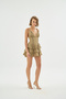 SS6070 Mini Dress with Corset Detail - 2