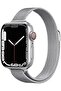 Apple Watch 41mm / 40mm / 38mm | Slim Milanese Loop Watch Band Strap | Silver
