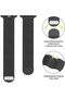 Apple Watch 41mm / 40mm / 38mm | Milanese Magnetic Straps | Grey - 5