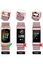 Metal Bands for Fitbit Charge 6 / Charge 5 Smart Watch -Silver - 3