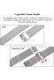 Apple Watch 38mm 40mm 41mm 42mm | Slim Milanese Straps | Silver - 5