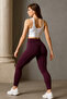 Women's Tights Brazilian Gathered High Waist Recovery - 4