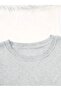 Women's Cute Cat Printed Crew Neck Gray Black Sweatshirt Oversize Loose - 7