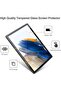 [2 Pack] Screen Protector For Samsung Tab A8 2021-10.5" Tempered Glass - 4