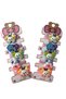 (10 Pcs) Figured Girls' Elastic Buckle Set, Great Buckle Set for School, Holidays and Parties