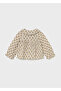 Yellow Ruffle Collar Baby Girl Blouse 2114 - 2