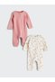 Lcw Crew Neck Floral Baby Girl Jumpsuit 2-Pack (W5)