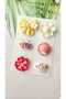Newborn Baby Hair Clips Antiallergic Mixed 6-Piece Clip Hairless Baby Hair Clips Handmade Baby Gift Set