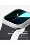 Slim Case For Apple Watch 10 46mm| Bezel [Frame Only] - Thin Cover- Clear + Light Gray - 7