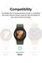 Samsung Galaxy Watch 7 44mm Case + Tempared Glass Sceen Protector [Combo] Clear - 3