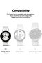 Samsung Galaxy Watch 4 40mm Case| Slim Series| Clear + Black - 3