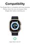 Apple Watch Ultra Case | Slim Series | Clear/Matte Black | 2 Pack - 4