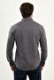 Striped Slim Fit Long Sleeve Lumberjack Wool Men's Shirt Mink - 27096.25K - 3