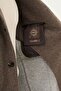 Straight Slim Fit Bag Pocket Wide Collar Wool Men's Coat Mink - 21323.25K - 6