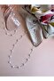 Stainless Steel Romantic Heart Pearl Silver Necklace