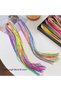 Strong Rainbow Yarn with 3 Color Hair Yarn Set Fashion Gradient Color Knitting Yarn Rope - 3