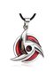 Anime Uchiha Itachi Sharingan Necklace Figure Kids Toy Ninja Cosplay Gift Metal Pendant - 3