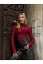 Turtleneck Lace Body Blouse - 6