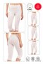 Multi-Pack Premium Fabric Cotton Knee-Length Pants and Inner Lining Shorts Leggings - 2