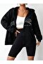 Unisex Hooded Los Angeles California Printed Zippered Sweatshirt Fleece Jacket - 3