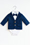 Baby Boy&Child Exclusive Cut Luxury Bodysuit Shirt Jacket Suit Mevlit Wedding Party - 2