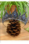 Santa Mina Navy Blue Color Crystal Stone Elegant Bridal Crown Hair Accessory