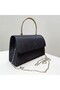 Glittery Chain Women's Evening Hand and Shoulder Bag