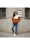 Women's Half Zipper Plush Sweatshirt - Comfortable and Warm Winter Top - 4