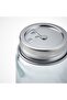 CITRONHAJ Salt and pepper shakers, clear glass/stainless steel, 8 cm - 8