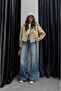 Beige Benken Belted Short Trench Coat - 4