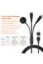 100W Type-C 3-in-1 Charging Cable 5A Fast Charge Compatible with iPhone, Apple Watch, Android Device - 4