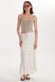 Women's Standard Fit Tie-Up Printed Viscose Skirt - 2