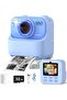 Instant Print Camera for Kids (Blue)