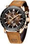 Bneyar Mens Watch 100M Waterproof Chronograph Date Watch for Men
