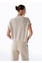 Natural Muline Knitwear Vest - 5