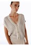 Natural Muline Knitwear Vest - 3
